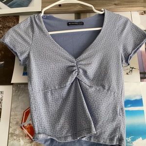 BRANDY MELVILLE floral gina top!
